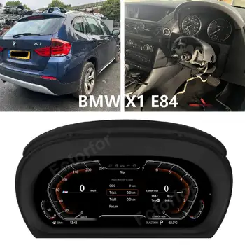 Į Naujausias LCD Skaitmeninio Klasterio BMW 1 Serija E87 X1 E84 Prietaisų Skydelis Virtualios Prietaisų skydelis Kabinos Automobilio Spidometras