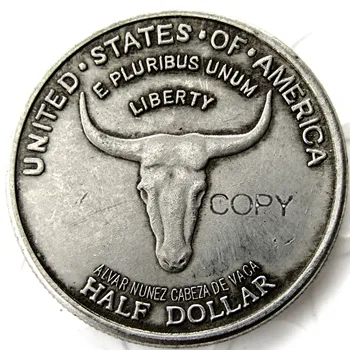 JAV 1935 Senosios ispanų Takas pusė doleris Sidabro Padengtą Kopijuoti Monetos