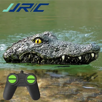 JJRC RC Valtis Žaislas Krokodilo Galva, Elektros Modeliavimas Transporto priemonės Aligatorius Lėlės Vaikams Nuotolinio Valdymo Klaidingą Valtis Žaislai VS V005
