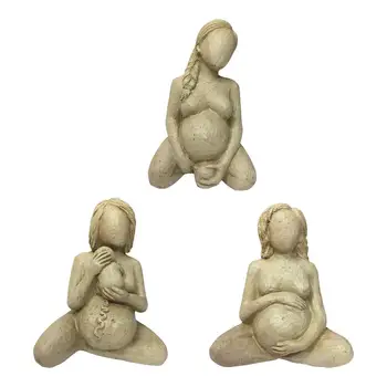 Moterys, Motinos Statulėlės Nėščioms Moterims Statula Meno Statula Darbalaukio Ornamentu Namo Charakterį Dekoracija Dovanos Mamoms
