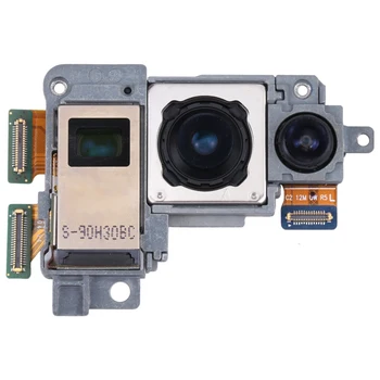 Originalus Kameros Komplektas (Artinimo + Pločio + Pagrindinė vaizdo Kamera) Samsung Galaxy Note20 Ultra 5G SM-N986B
