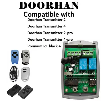 DOORHAN transmitter2 transmitter4 garažo durų atidarytuvas DOORHAN nuotolinio valdymo pultelis garažo vartų komanda 433.92 mhz geležinkelių kodas