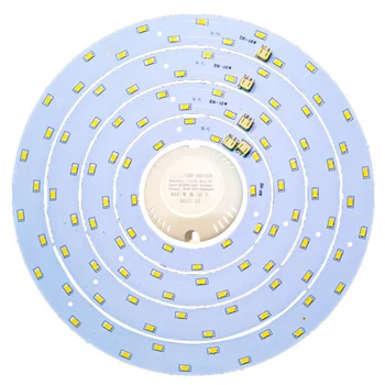 Aukštos Kokybės LED Lempos Plokštė 6/12/15/18W Apskritimo Formos 5730 LED Panel Lubų apšvietimo Įrenginiai Valdybos Lempos Plokštė Namų Puošybai