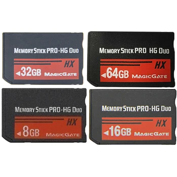 Memory Stick Pro Duo HX Sony Memory Stick PSP Priedai 8/16/32/64GB MS Visiškai Realias galimybes Sony PSP Atminties Kortelės Atveju