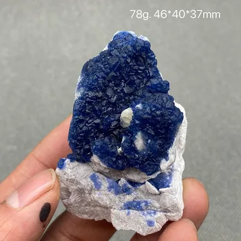 100% Natūralus Vidinė Mongolija mėlynos spalvos fluorito Mineralinių pavyzdys grupių Akmenys ir kristalai crystal Healing Nemokamas pristatymas