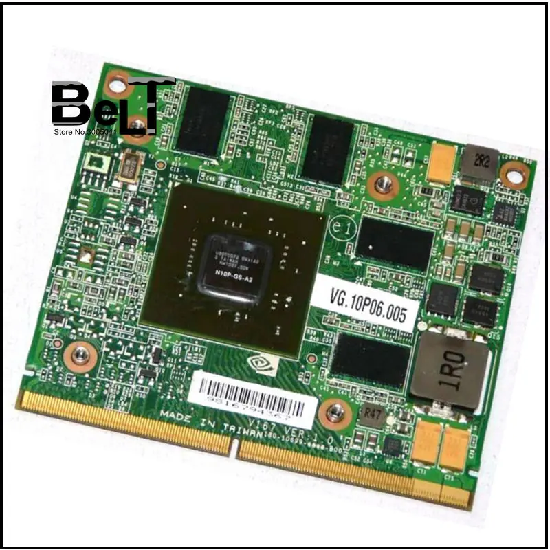 Grafika Vaizdo plokštė Geforce GT 240M GT240M 1GB DDR3 N10P-GS-A2 Acer Aspire 5739 5935 7738 8735 8940 Nešiojamas kompiuteris Nuotrauka 0