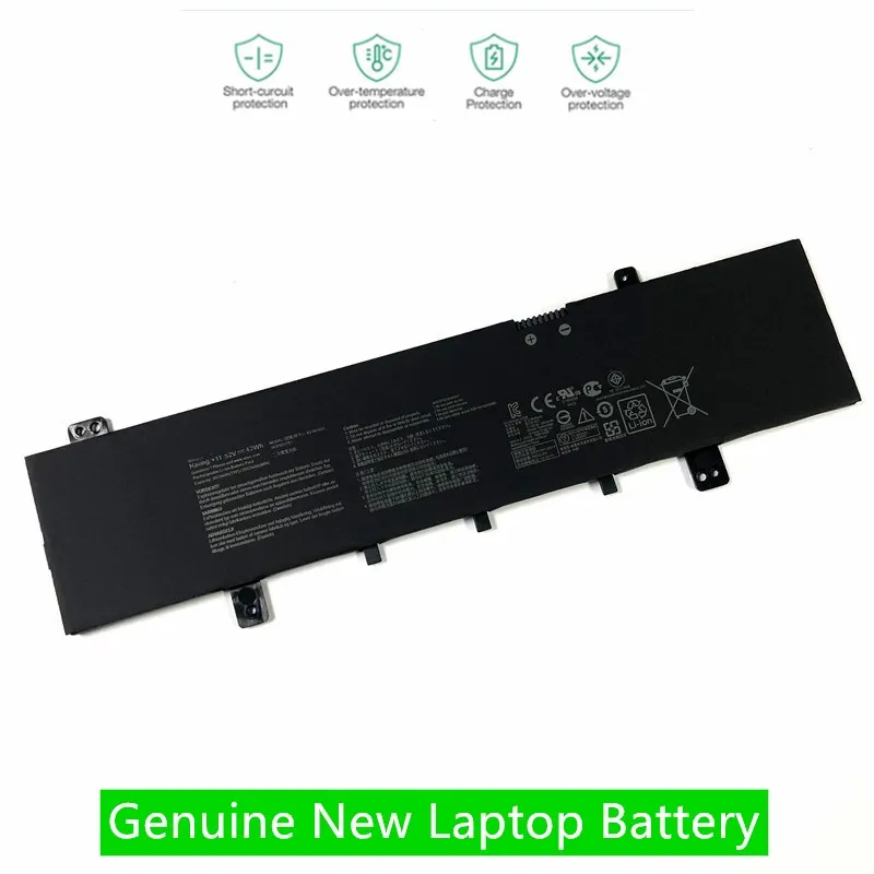 ONEVAN Originalus Laptopo Baterija Asus 0B200-02510200 B31N1631 X505BA X505ZA R504BA RX53BP F505BP X505BA-EJ290T X505BP-3G Nuotrauka 0
