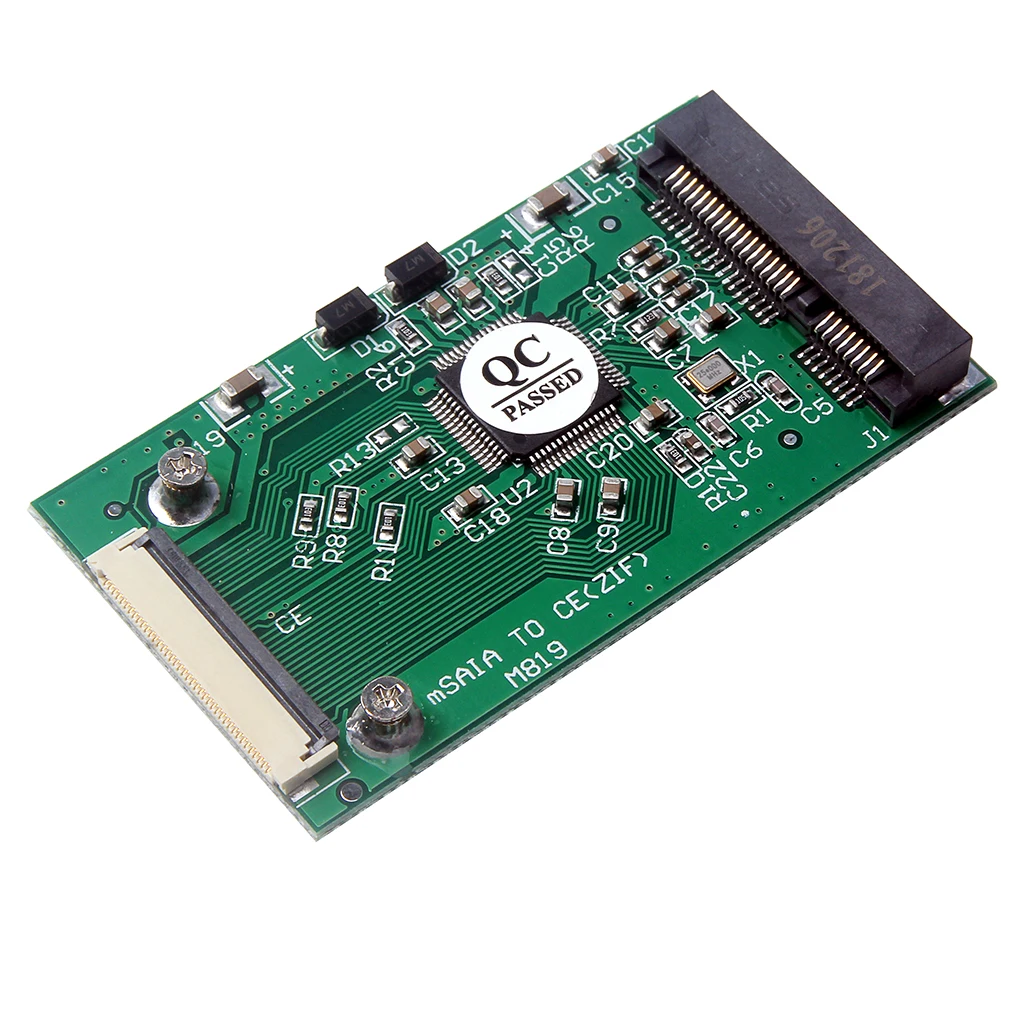 ZIF SATA adapteris 40 pin ZIF CE mSATA konverteris, 1.8 colio 1.8
